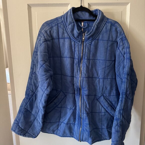 Free People Dolman Quilted Knit Jacket - Picture 1 of 3